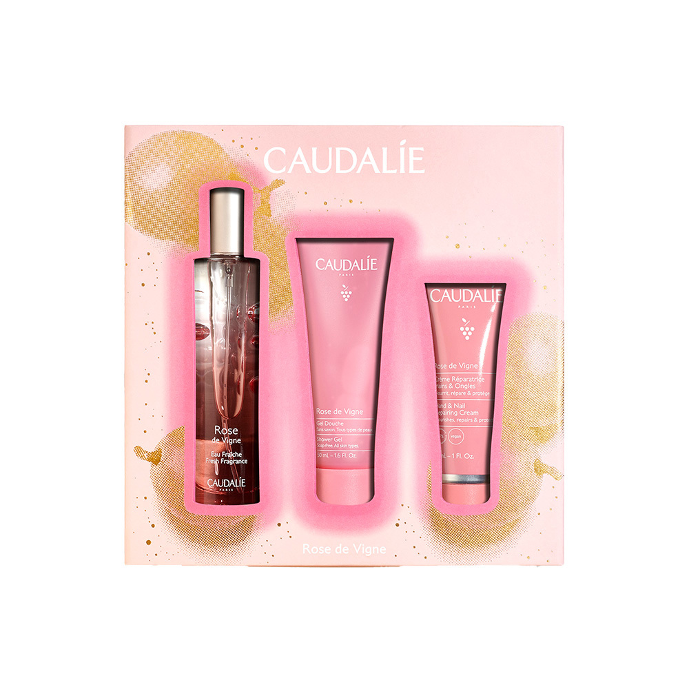 Caudalie Rose de Vigne Fresh Fragrance Gift Set